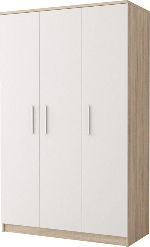 Tdesigno Ajda Giyinme Dolabı - Çok Amaçlı Dolap - Gardırop 120 Cm-3 Kapaklı