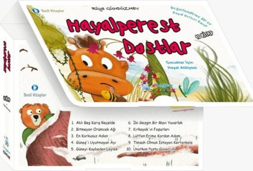 2. Ve 3. Sınıf Hayalperest Dostlar 10 Lu Hikaye Seti 2023