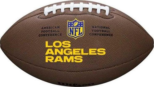 NFL Team Logo Composite LA Rams Amerikan Futbol Topu WTF1748XBLA
