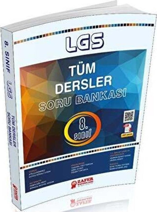 Zafer Yayınları 8. Sınıf LGS Tüm Dersler Soru Bankası