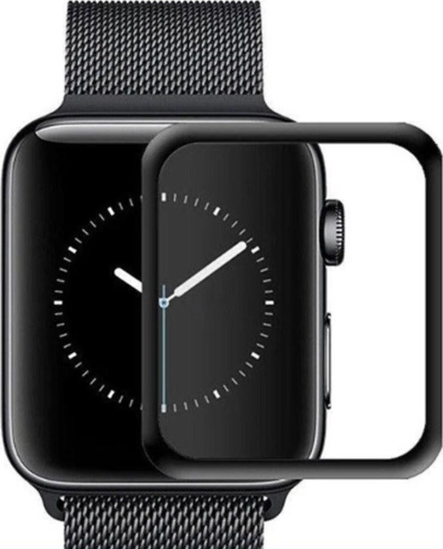 Apple Watch 4 5 44 mm 3D Tam Kaplayan Nano Ekran Koruyucu Filmi