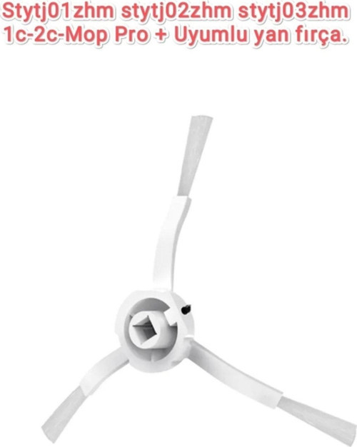 Xiaomi Vacuum Mop 1C - 2C Stytj01Zhm Stytj02Zhm Uyumlu Yan Fırça 2 Adet