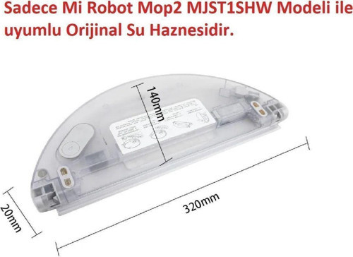 Mi Robot Mop 2 Mjst1Shw Ve Lite Modeli Su Haznesi-Su Deposu (Su Tankı)
