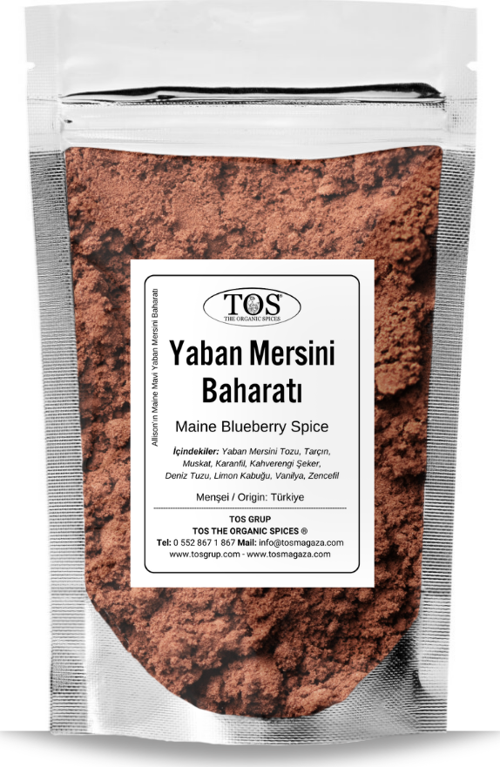 Allison'ın Maine Mavi Yaban Mersini Baharatı 250 gr Allison's Maine Blueberry Spice