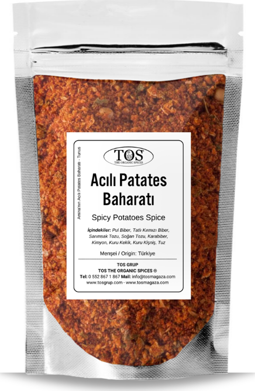 Amina'nın Acılı Patates Baharatı 100 gr Amina’s Spicy Potatoes Seasoning