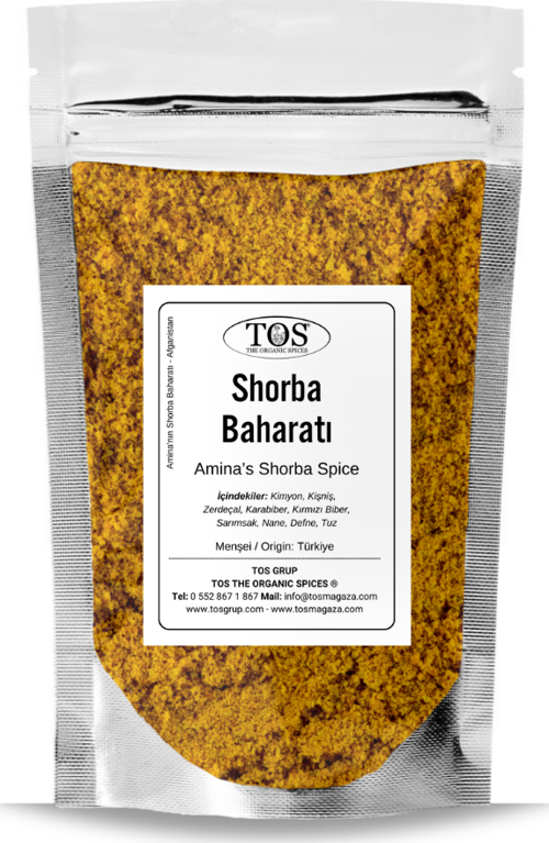 Amina'nın Shorba Baharatı 250 gr Amina’s Shorba Seasoning