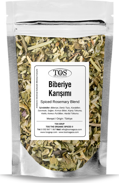 Amelia'nın Montreal Baharatlı Biberiye Karışımı 100 gr Amelia's Montreal Spiced Rosemary Blend