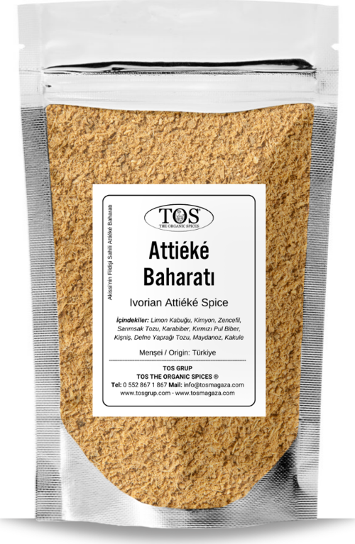 Akissi’nin Fildişi Sahili Attiéké Baharatı 100 gr Akissi’s Ivorian Attiéké Spice