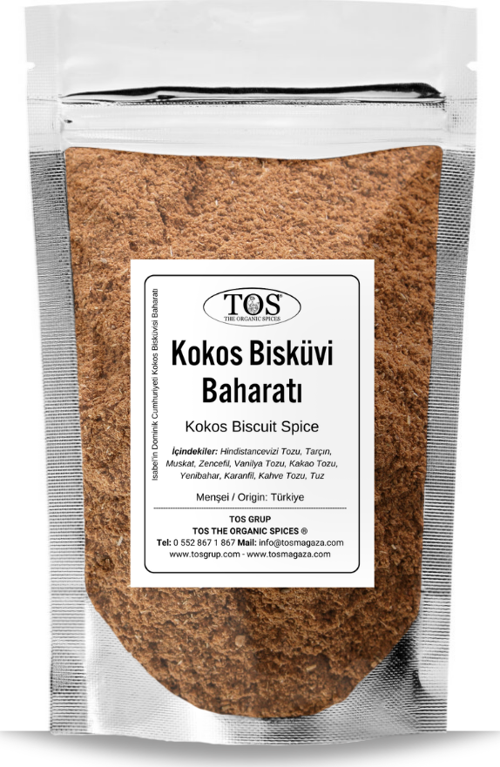 Isabel’in Dominik Cumhuriyeti Kokos Bisküvisi Baharatı 100 gr Isabel’s Dominican Kokos Biscuit Spice