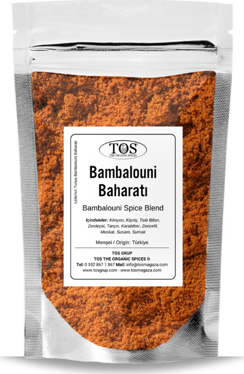 Leila’nın Tunus Bambalouni Baharatı 250 gr Leila’s Tunisian Bambalouni Spice