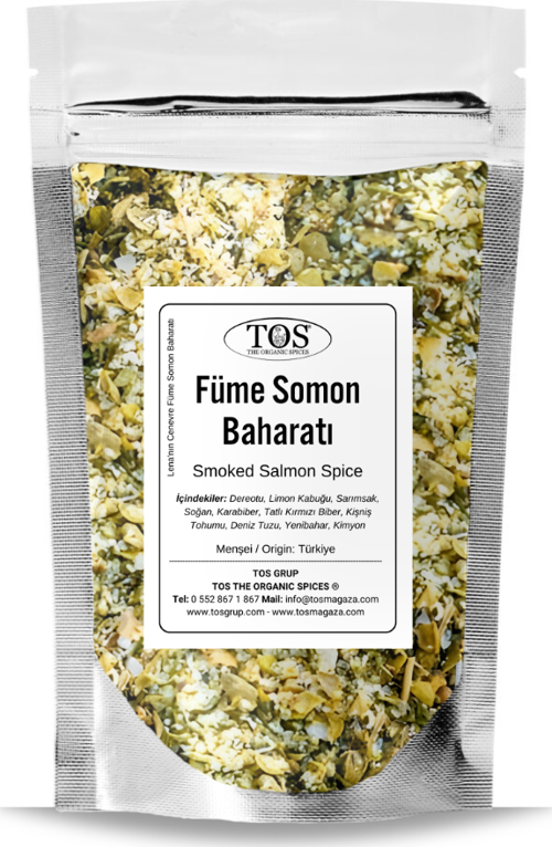 Lena'nın Cenevre Füme Somon Baharatı 250 gr Lena's Geneva Smoked Salmon Spice