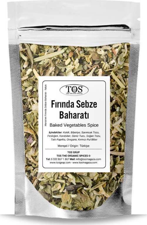 Maria'nın Fırında Sebze Baharatı 250 gr Maria’s Baked Vegetables Seasoning