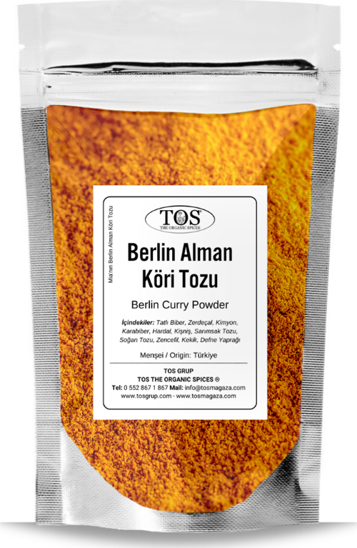 Mia'nın Berlin Alman Köri Tozu 100 gr Mia's Berlin German Curry Powder
