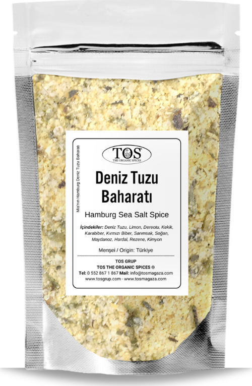 Mia'nın Hamburg Deniz Tuzu Baharatı 250 gr Mia's Hamburg Sea Salt Spice
