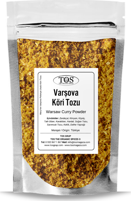 Mary'nin Varşova Polonya Usulü Köri Tozu 500 gr Mary's Warsaw Polish-Style Curry Powder