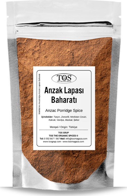 Matilda’nın Avustralya Anzak Lapası Baharatı 250 gr Matilda’s Australian Anzac Porridge Spice