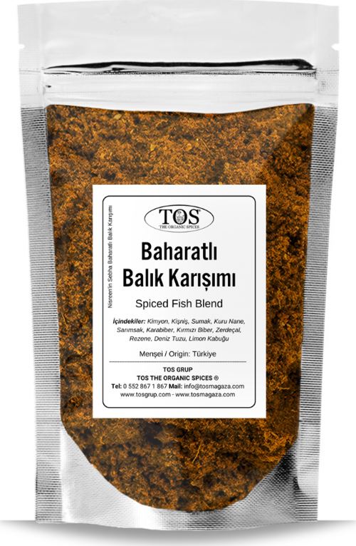 Nisreen'in Sebha Baharatlı Balık Karışımı 500 gr Nisreen's Sabha Spiced Fish Blend