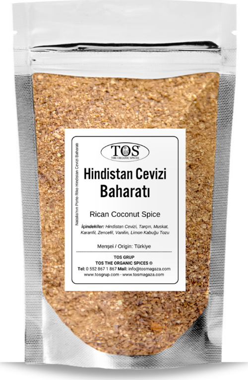 Natalia’nın Porto Riko Hindistan Cevizi Baharatı 500 gr Natalia’s Puerto Rican Coconut Spice