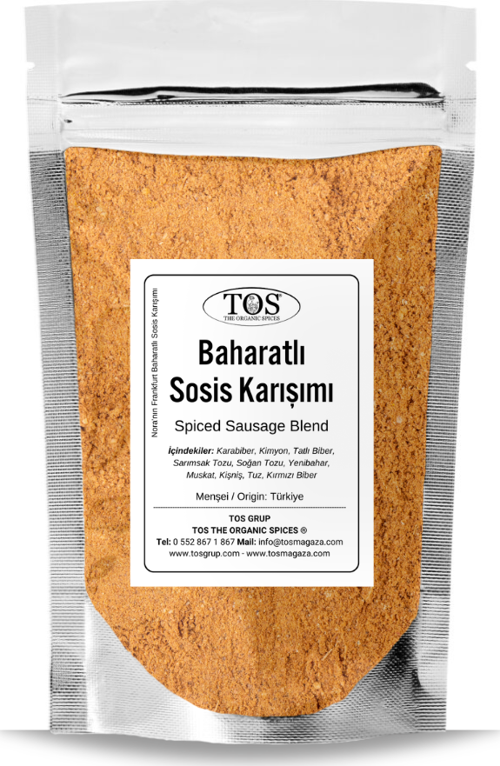 Nora'nın Frankfurt Baharatlı Sosis Karışımı 250 gr Nora's Frankfurt Spiced Sausage Blend