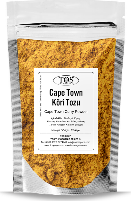 Olivia'nın Cape Town Güney Afrika Köri Tozu 250 gr Olivia's Cape Town South African Curry Powder