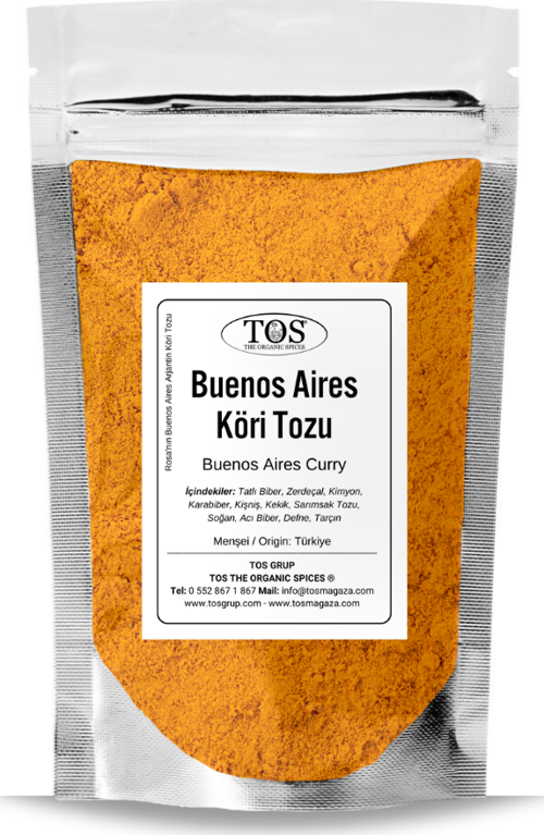 Rosa'nın Buenos Aires Arjantin Köri Tozu 100 gr Rosa's Buenos Aires Argentine Curry Powder