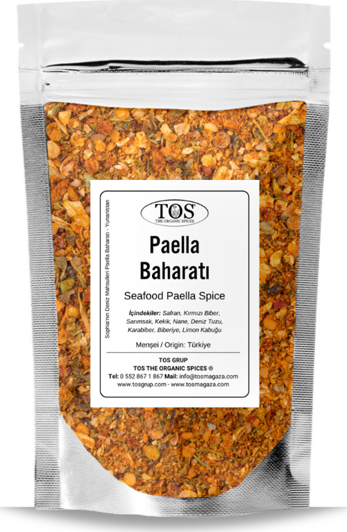 Sophia'nın Deniz Mahsulleri Paella Baharatı 500 gr Sophia’s Seafood Paella Seasoning