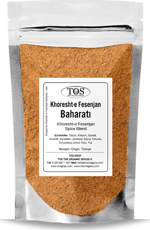 Soraya'nın Khoresht Fesenjan Baharatı 100 gr Soraya's Khoresht Fesenjan Seasoning