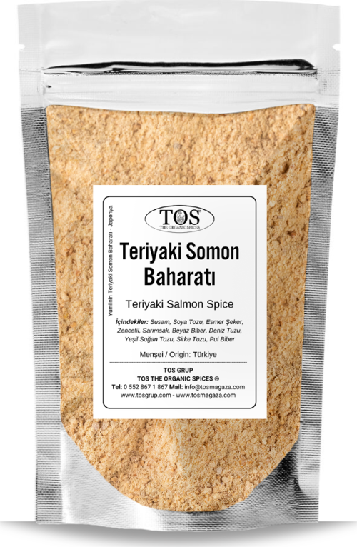 Yumi'nin Teriyaki Somon Baharatı 250 gr Yumi’s Teriyaki Salmon Seasoning