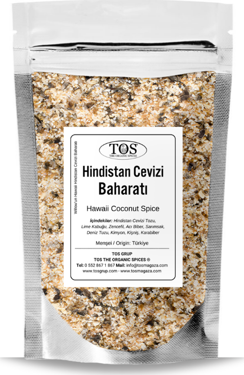 Willow'un Hawaii Hindistan Cevizi Baharatı 250 gr Willow's Hawaii Coconut Spice
