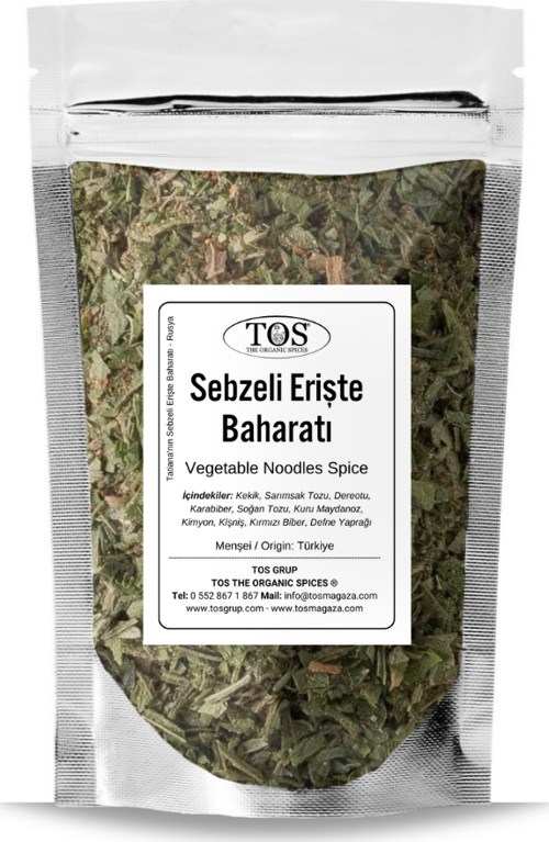 Tatiana'nın Sebzeli Erişte Baharatı 500 gr Tatiana's Vegetable Noodles Seasoning