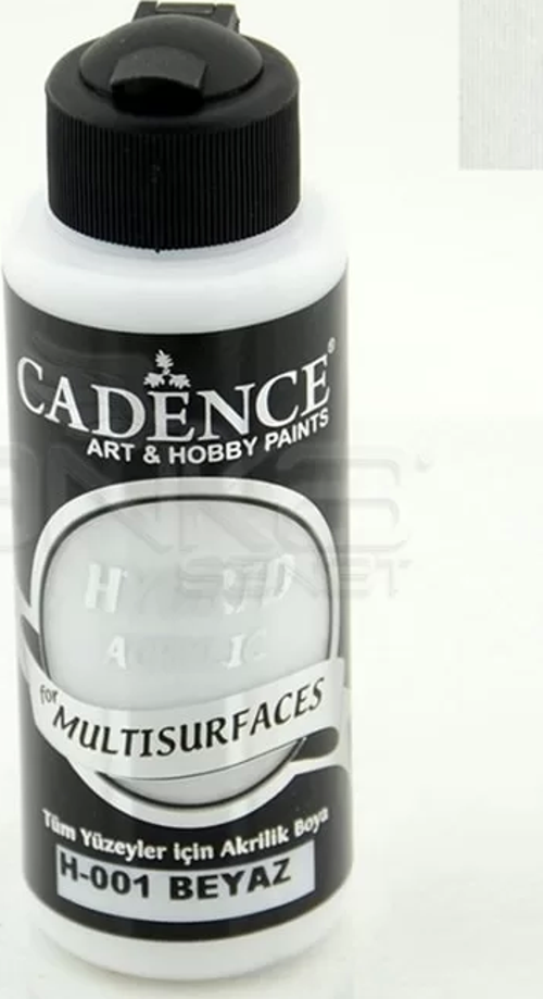 Hybrid Acrylic For Multisurfaces Tüm Yüzeyler İçin Akrilik Boya 120ml H001 Beyaz