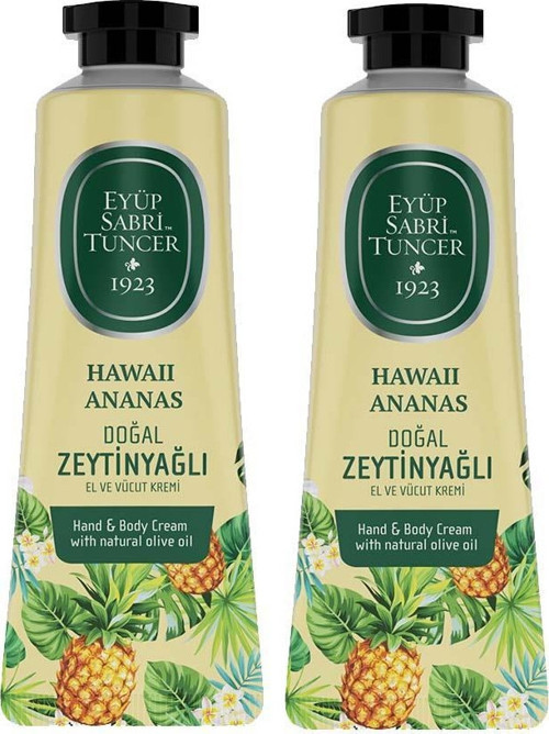 El ve Vücut Kremi Havaii Ananas 50 ml x 2