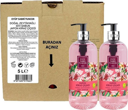Japon Kiraz Çiçeği Sıvı Sabun 6 Litre