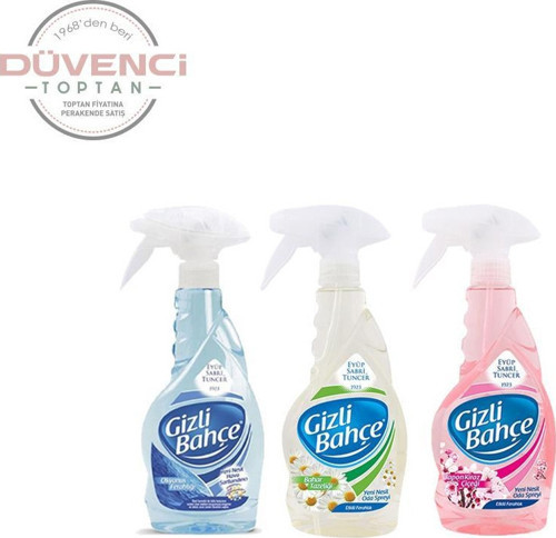 Gizli Bahçe Oda Kokusu Okyanus Ferahlığı, Japon Kiraz Çiçeği, Bahar Tazeliği 500 ml
