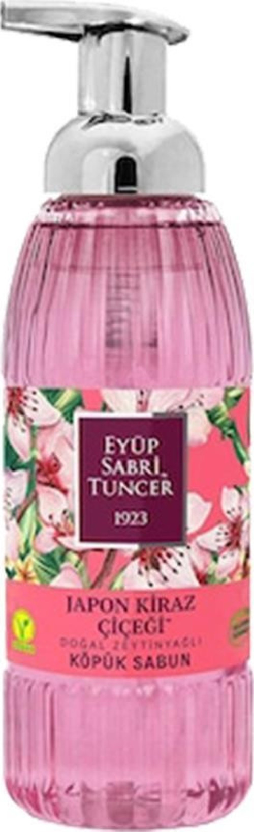 Zeytinyağlı Japon Kiraz Çiçeği Köpük Sabun 500 ML