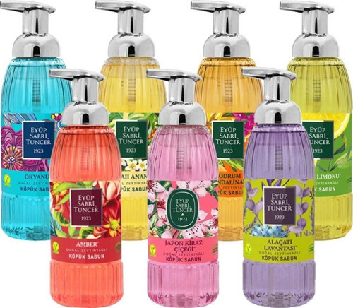 Zeytinyağlı Köpük Sabun 7'li Paket 500 ML