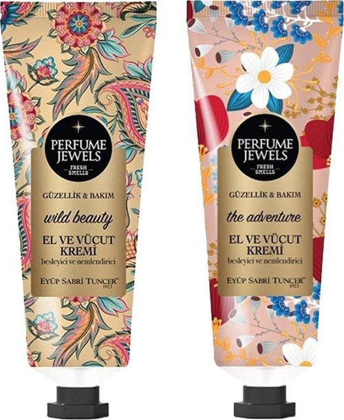 Perfume Jewels Wild Beauty ve The Adventure El Kremi 50ML