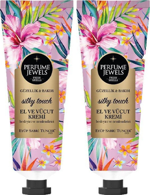 Pj El Ve Vücut Kremi Silky Touch Tüp 50 Ml x 2