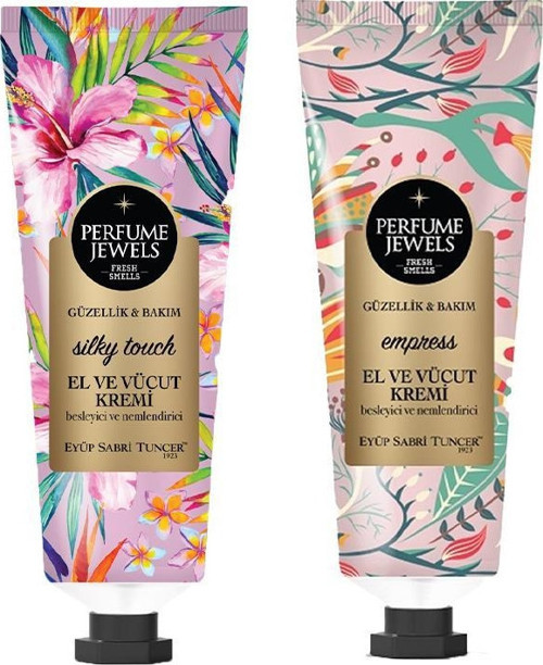 Pj El Ve Vücut Kremi Silky Touch ve Empress Tüp 50 Ml