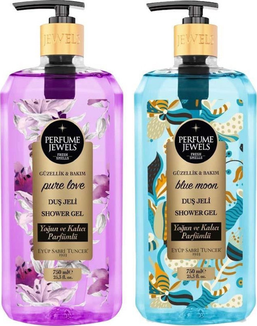 Pure Love Duş Jeli Ve Blue Moon Duş Jeli 750 ml