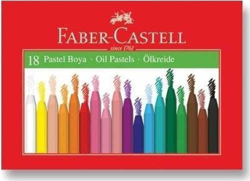 Karton Kutu Pastel Boya 18 Renk