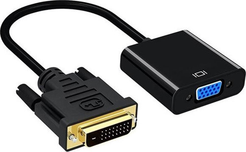 DVI-D To VGA 24+1 Çevirici Adaptör Kablo Bilgisayar Dvi Çıkışını Vga Girişine Çevirici Dönüştürücü