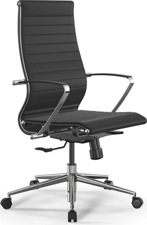 Deri Ofis Koltuğu / Çalışma Sandalyesi Synchrosit 10 B2-110K / 0010087 Siyah