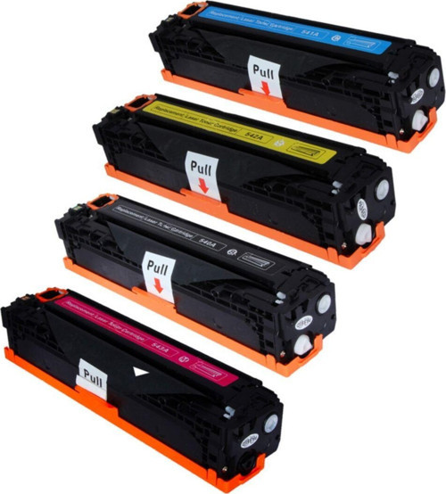 For Hp Ce320A 321A 322A 323A Toner Takım Yüksek Kapasite Muadil 4 Renk Cmyk