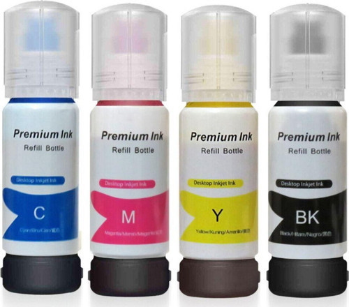 Epson Ecotank L5296 103 Uyumlu Muadil Mürekkep Seti 4 Renk X 70Ml