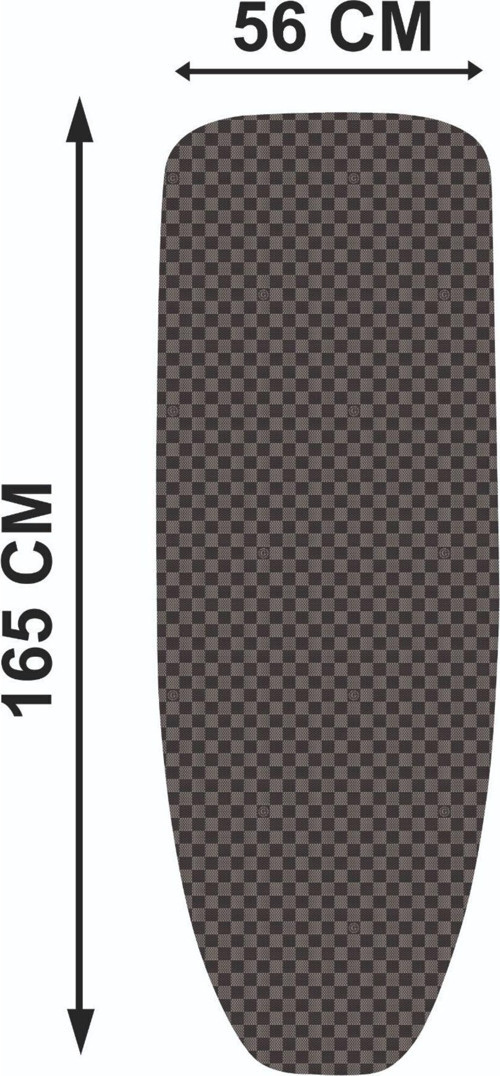 King XXL(165 x 56 cm) Gri Ütü Masası Kılıfı (Ütü Masası &Aksesuarları, Ev Gereçleri,Ev Tekstili)