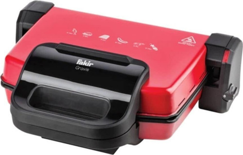 Gravis 1800W Tost Makinası Kırmızı