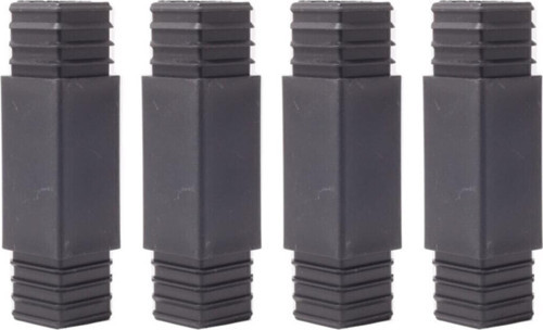 Siyah Profil Için Universal Plastik Ara Bağlantı Takozu 147 Mm 4 Adet 40x40