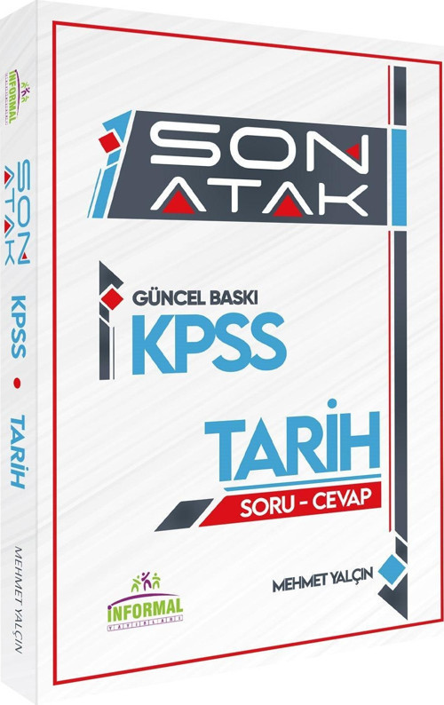 2025 İnformal Yayınları KPSS TARİH Son Atak SORU-CEVAP Pratik Bilgi CEP BOY Kitabı