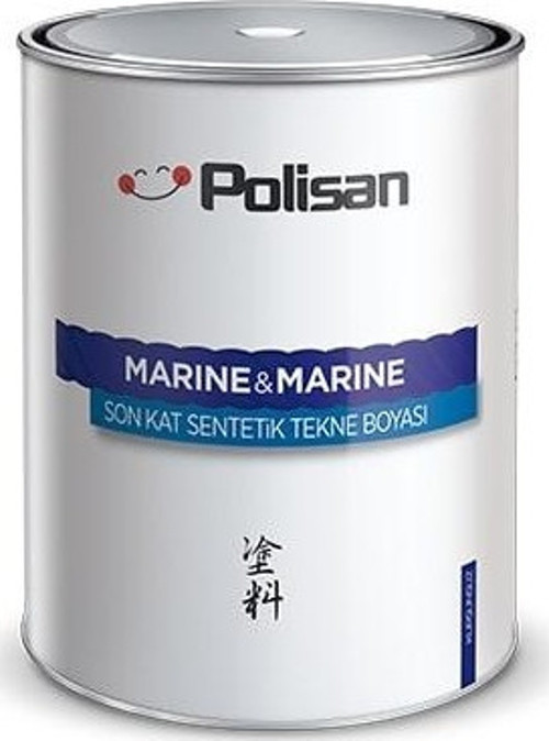 Marine&Marine Sentetik Tekne Boyası Beyaz 2,5 Lt